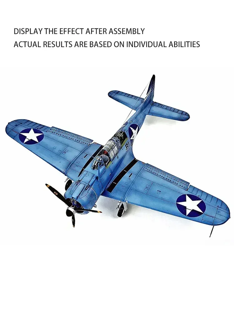 

Academy 1/48 12345 SBD Dauntless assembly Scale diy toys Model Kit