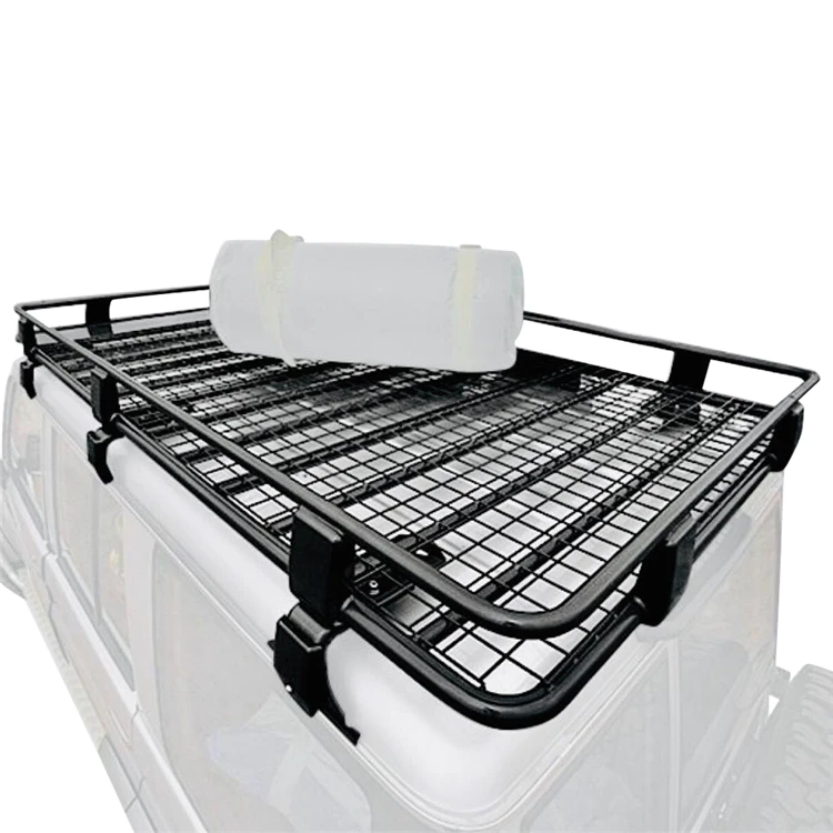 

Selling 1.2*1.25m Steel Universal Car Roof Racks Hilux Vigo Revo Navara D-max Ranger Roof Luggage Basket for Car Roof Luggage