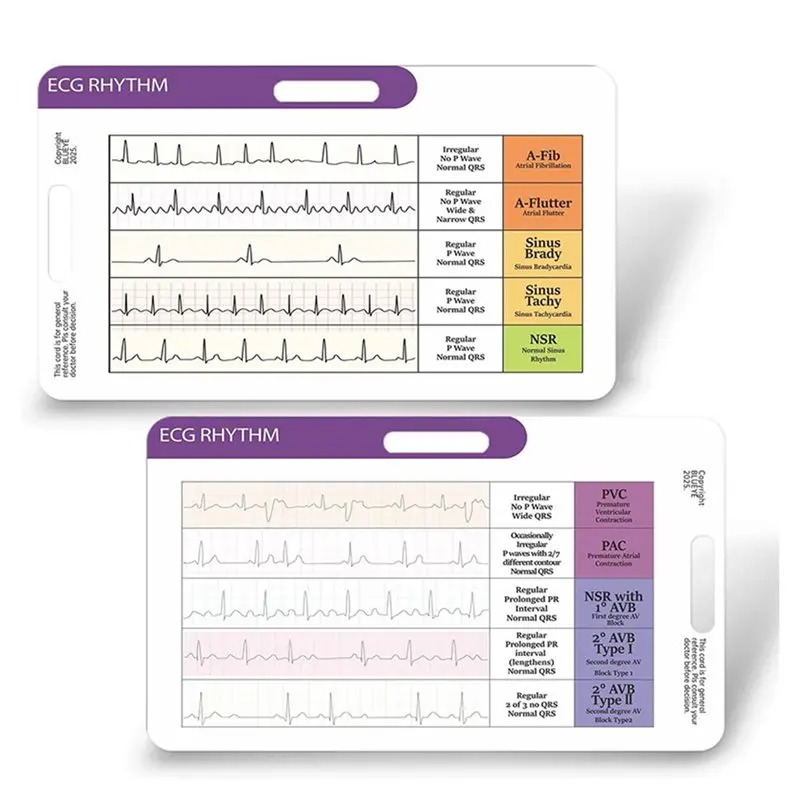 Abcl 2Pcs Ekg Rhyth…