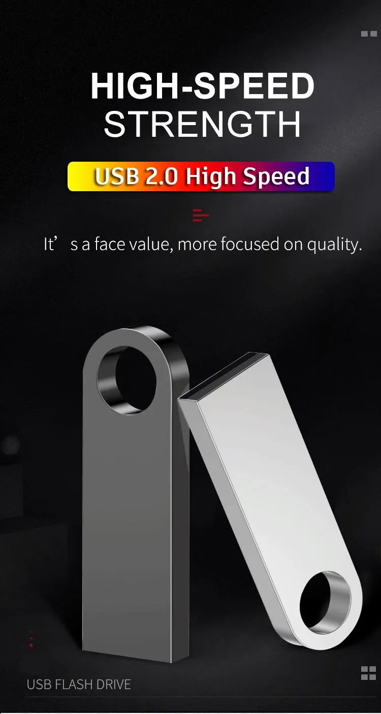 Chiavetta USB 128Gb Pendrive 128Gb Memory Stick 32Gb 4Gb Metallo 64Gb Pen Drive 8Gb Chiavetta USB 16Gb