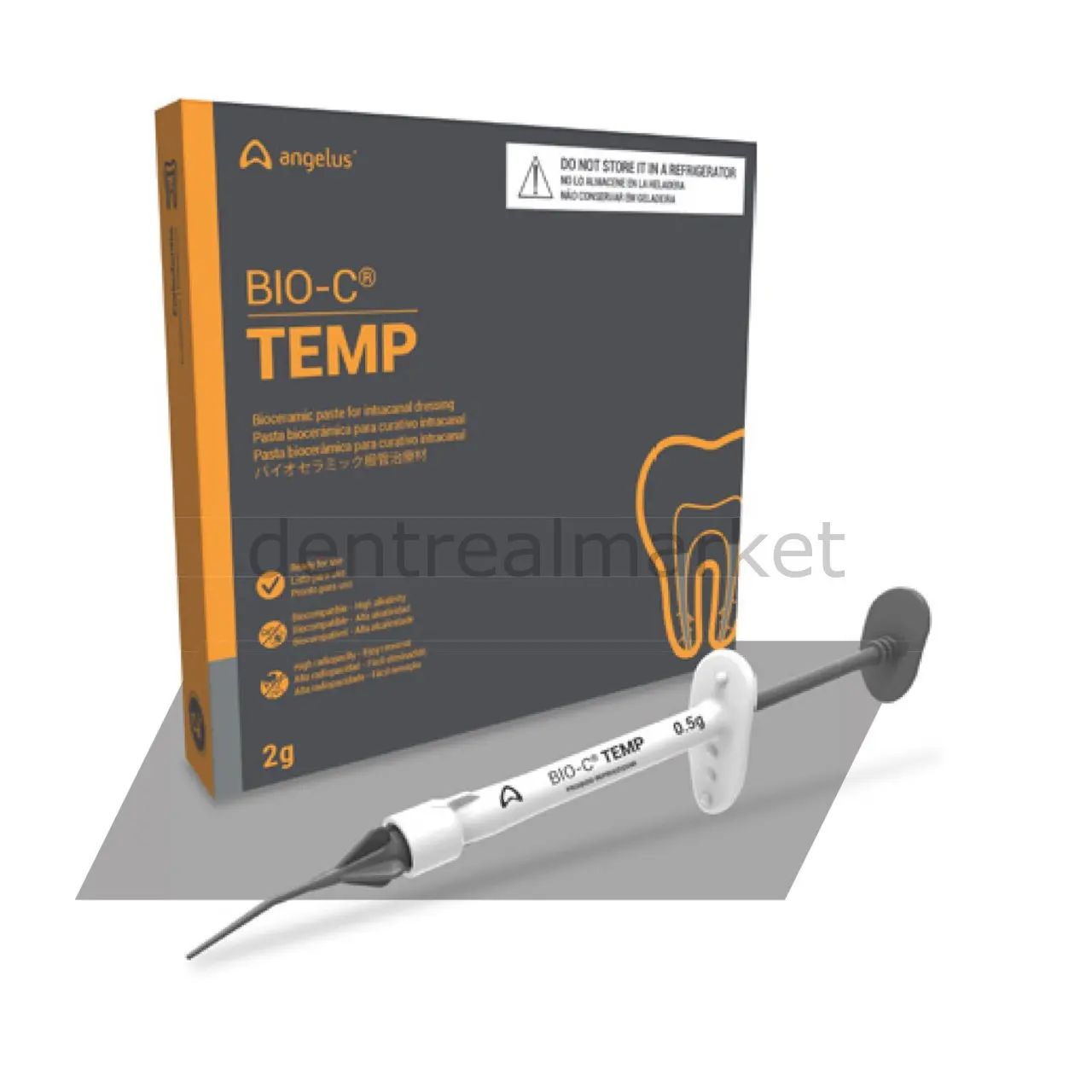 Angelus - BIO-C TEMP Temporary Root Canal Repair Paste - Bioceramic Paste