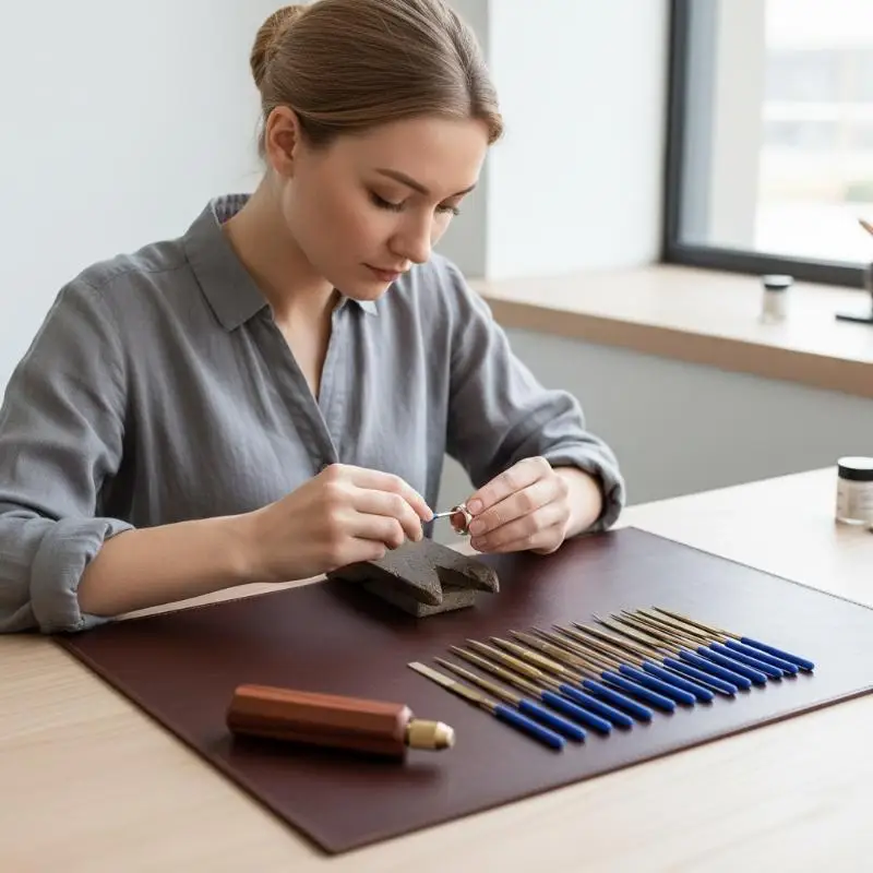 

【YA】Wood File Handle Wooden Handles With Brass Collet Chuck For Small Files Accessories DIY Metal And Jade Polishing