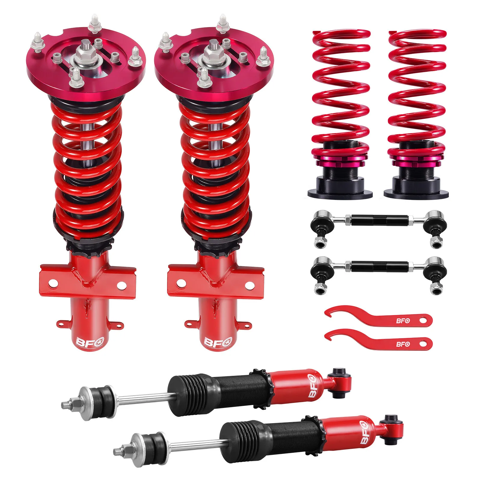 Coilovers Lowering Kit for Ford Mustang 2005-2014 Convertible Coupe 2-Door