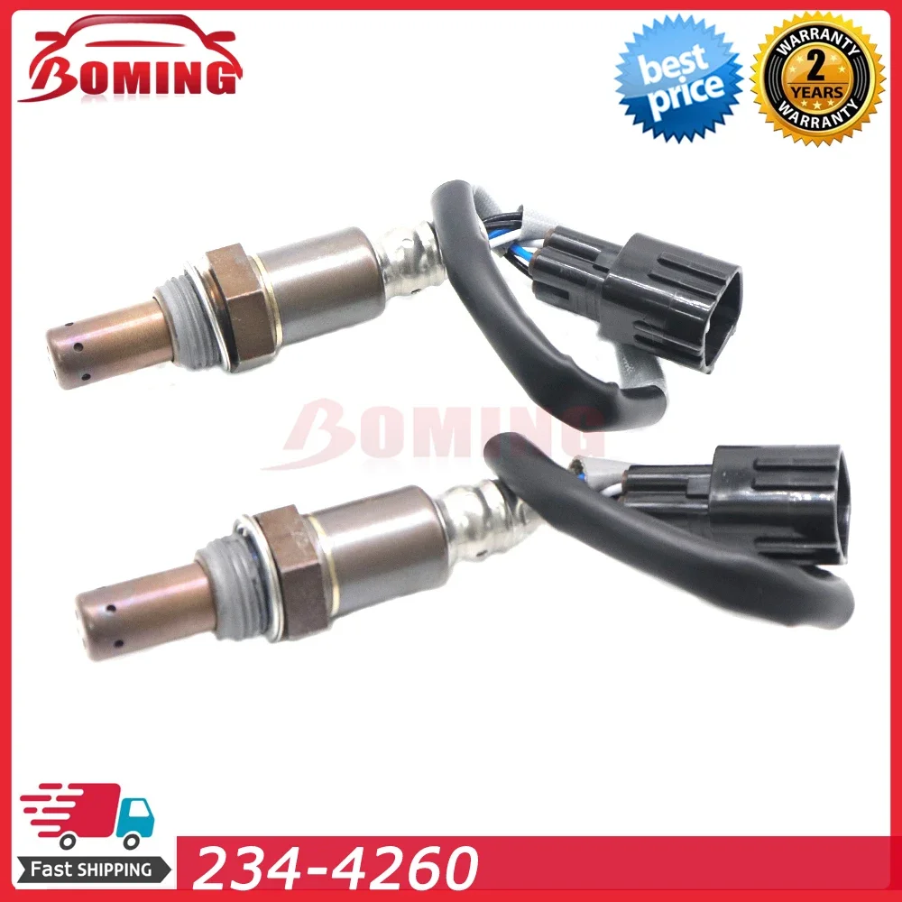 2PCS Upstream & Downstream Air Fuel Ratio Oxygen O2 Lambda Sensor 234-4260 For Toyota Camry Lexus ES300 Avalon 89465-06250