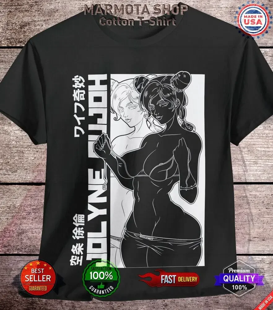 Jolyne Cujoh JoJo's Bizarre Adventure Shirt Anime JJBA Tee T-Shirt  Manga