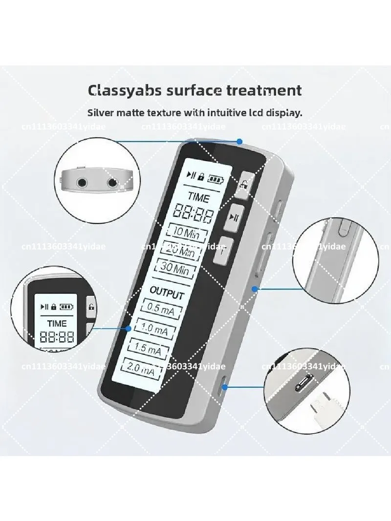 Head Pain Relief Fatigue Relaxation Massage Device, Wearable Brain Stimulator for Relaxation