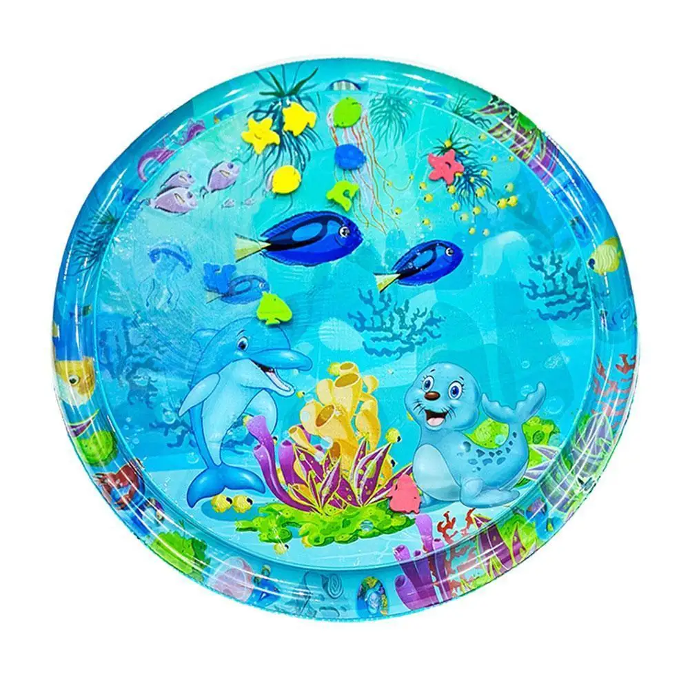 Tappetino di raffreddamento per animali domestici tappetino per giochi d'acqua in PVC letto gonfiabile per cani adatto per cani di piccola taglia gatti per tutte le stagioni