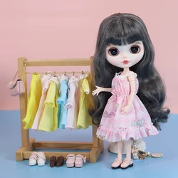 ICY DBS Blyth doll special offer dresses simple clothes cute dresses Toy Gift
