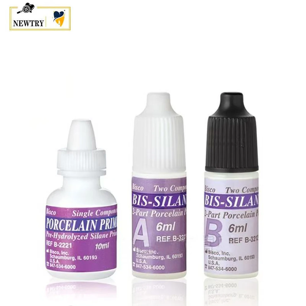Original BISCO Z-Prime Plus Zirconia Alumina Metal Porcelain Primer Dental Ceramic Restoration Resin Bond Treatment Silane Agent