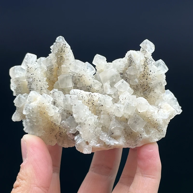 

100% natural fluorescent calcite mineral specimen furniture decoration meditation energy healing stone