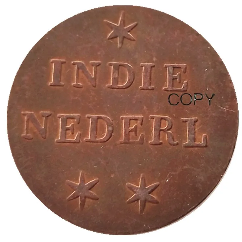 Netherlands East Indies 1836 100% Copper Copy Coin