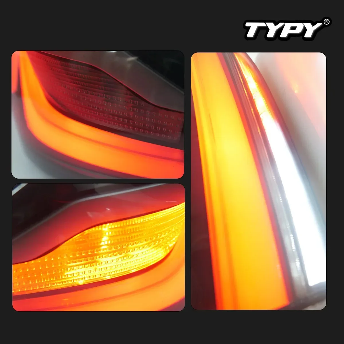 

TYPY New LED Tail Lamp Upgrade Modified For BMW X1 F48 2016-2019 Taillight Dynamic Signal Tail Lamp Auto Accessories