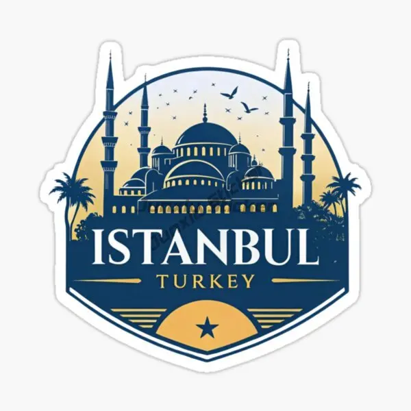 

Türkiye Istanbul Car Sticker Car Accessories Decor Decals Self-adhesive