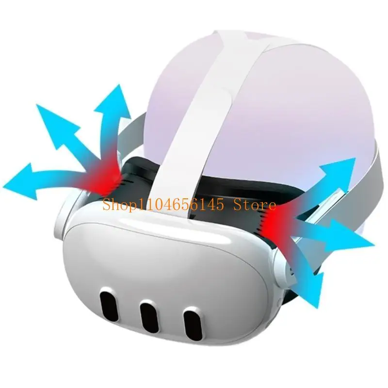 

652F Air Circulation Eye Guard Cool and Comfortable Eye Cover For Q 3 Gamers