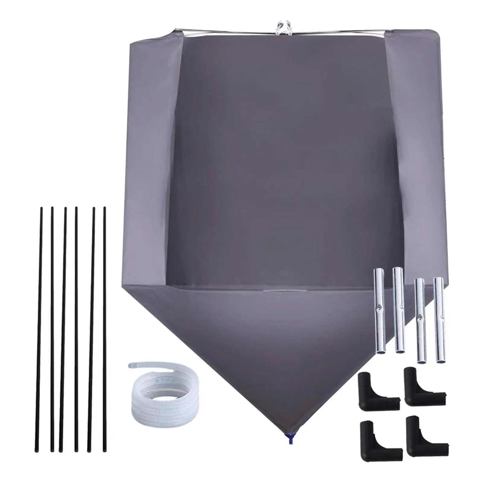 Air Conditioning Cleaning Cover Kits with Drain Water Pipe, Service Bag for Office Industry Indoor Wall