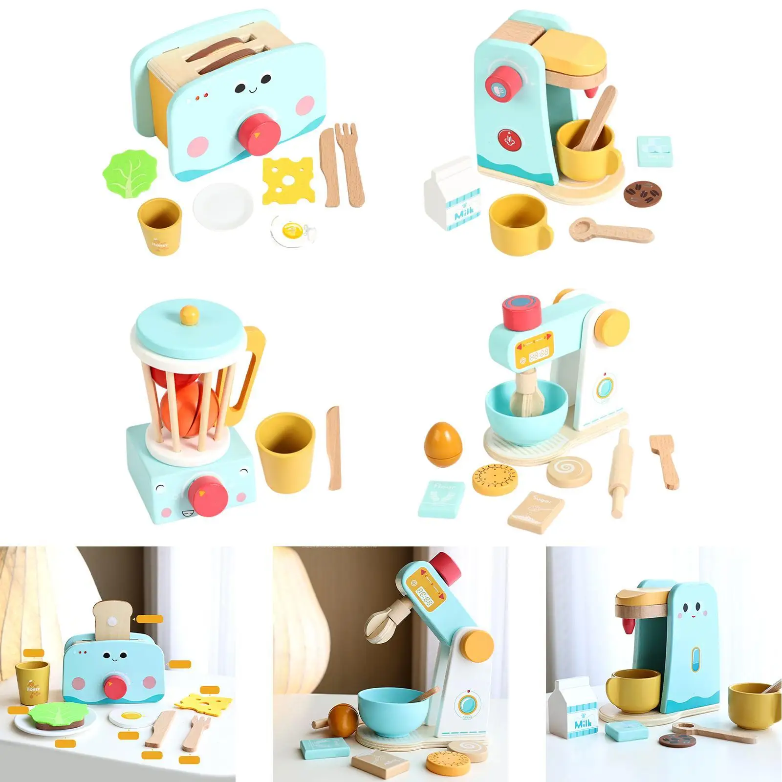 Juego de cocina para niños Juego de cocina para niños Juego de cocina realista para niños pequeños