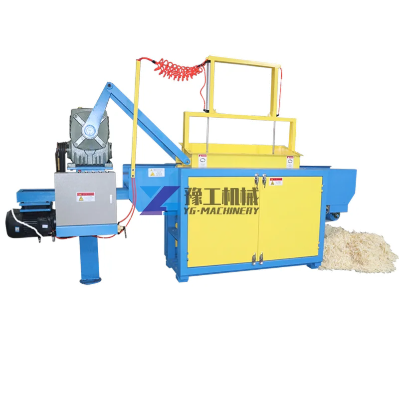 Wood Shaving Machine With Spiral Shaft