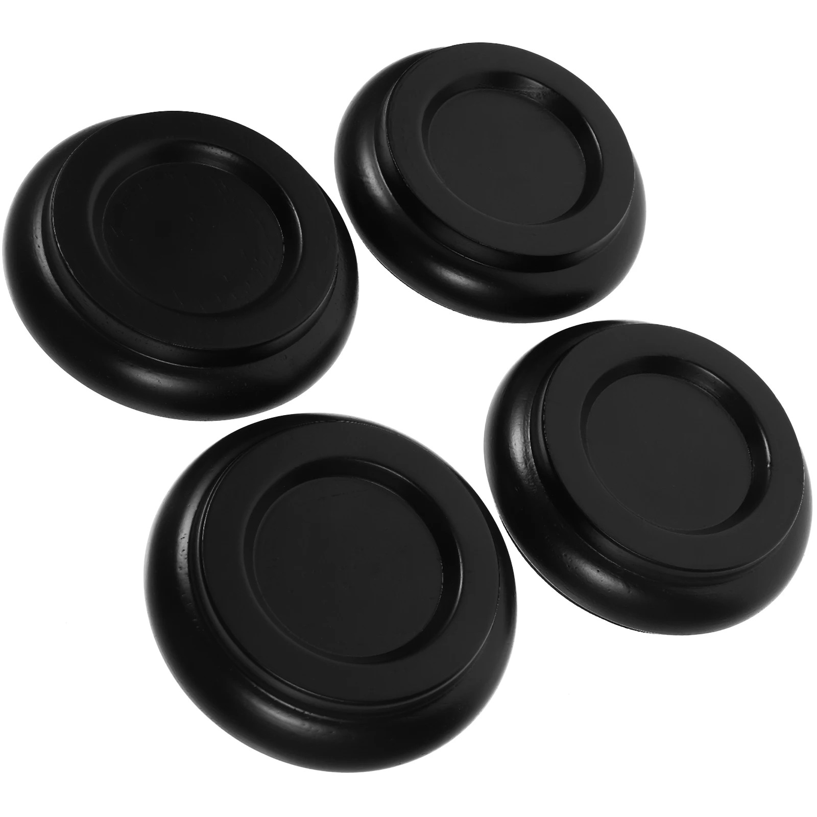 

Piano Caster Cups Wooden Anti skid Noise Reduction Upright Floor Protector Small Natural Easy Installation Practical Design