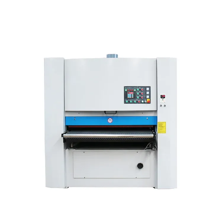 Metal Sheet Flat Hairline Finish Polishing Grinding Machine PLC sheet metal finishing machine