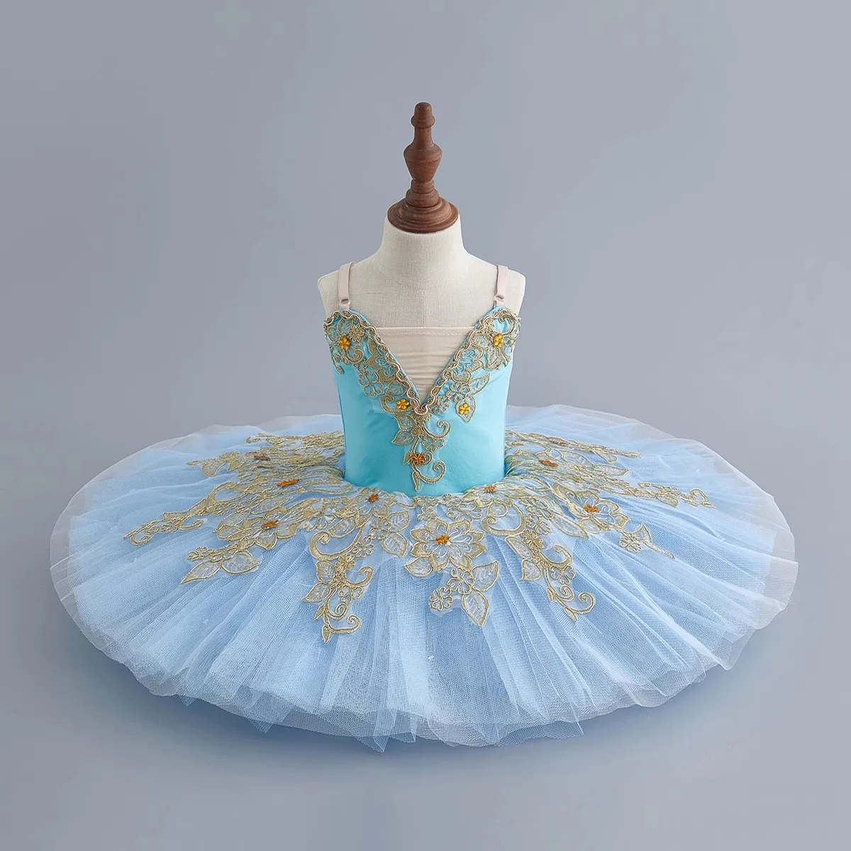 Jupe de ballet professionnelle pour enfants, Tutu de la belle au bois dormant, costume de performance, organisateur de performance, petit fz