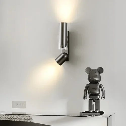 현대 북유럽 벽 램프 홈 인테리어 장식, 회전 조정 가능한 Led 조명, 침실 거실 복도 호텔 램프 살롱 