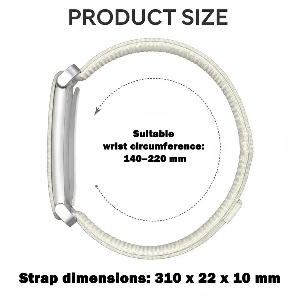 Premium Nylon Woven Strap For Google Fitbit Air Bands Fitness Tracker Sports Replacement Wristband For Google Fitbit Air Strap