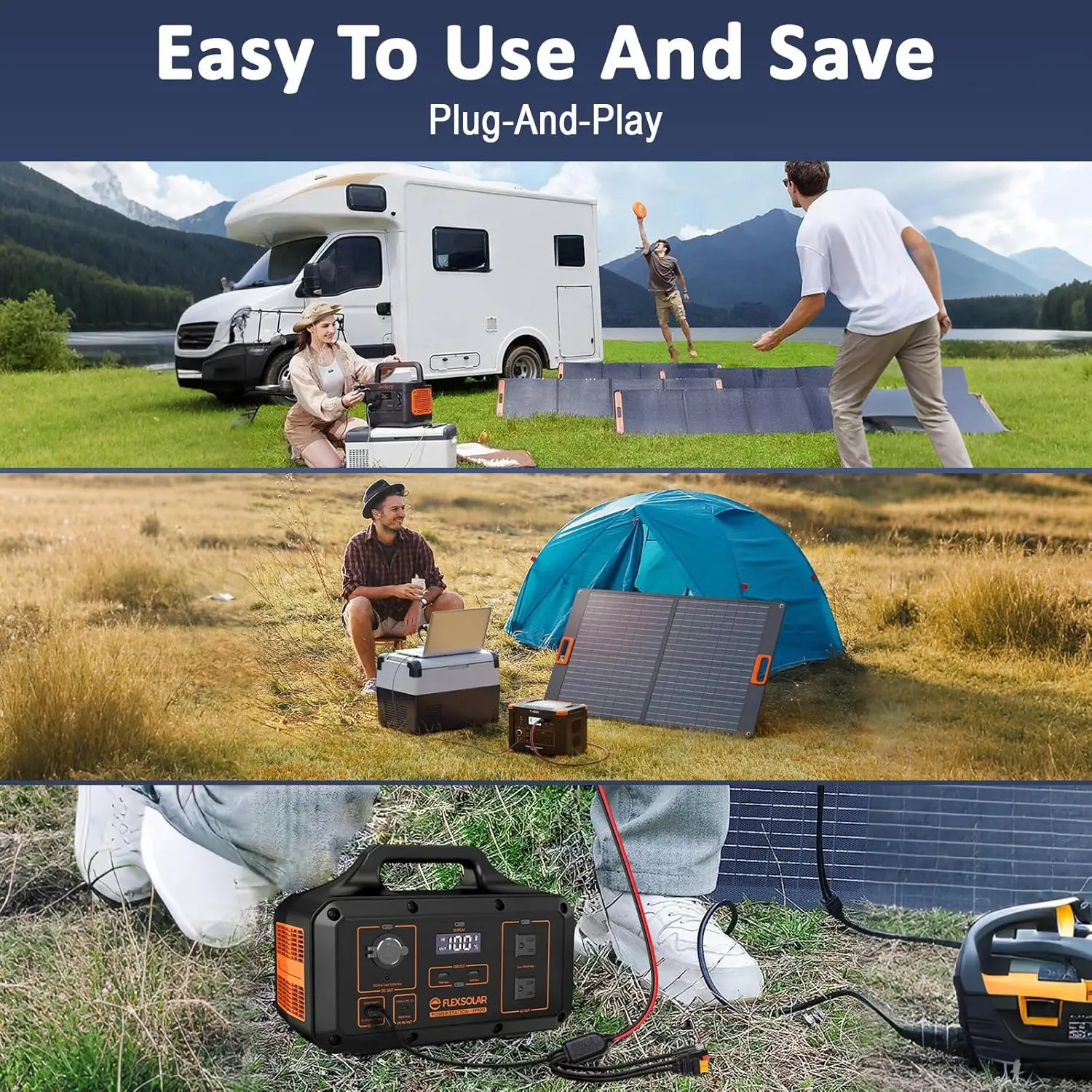 Cable de Panel Solar JMUYTOP de 1,8 M/70 pulgadas/5,9 pies con conectores Anderson DC 5521 7909 xt60 para central eléctrica Jakery/EF ECOFLOW/Renogy