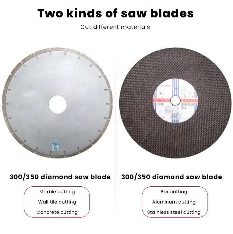 Taglierina per sega per calcestruzzo con motore portatile per asfalto