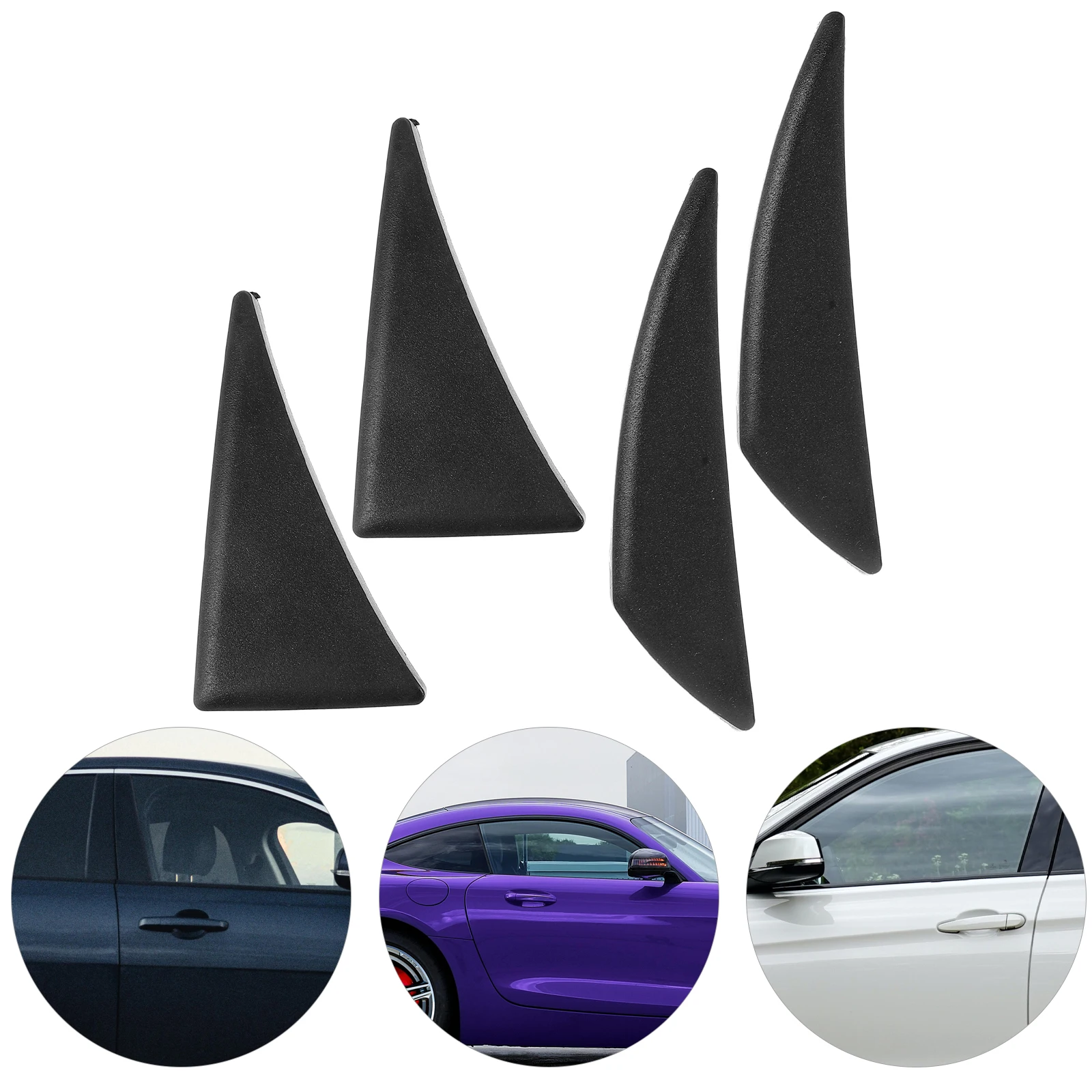 

4pcs Car Anti collision Sticker Corner Protector PVC Front Guard Universal Door Edge Guards Car Door Bumper Guards Anti Scratch