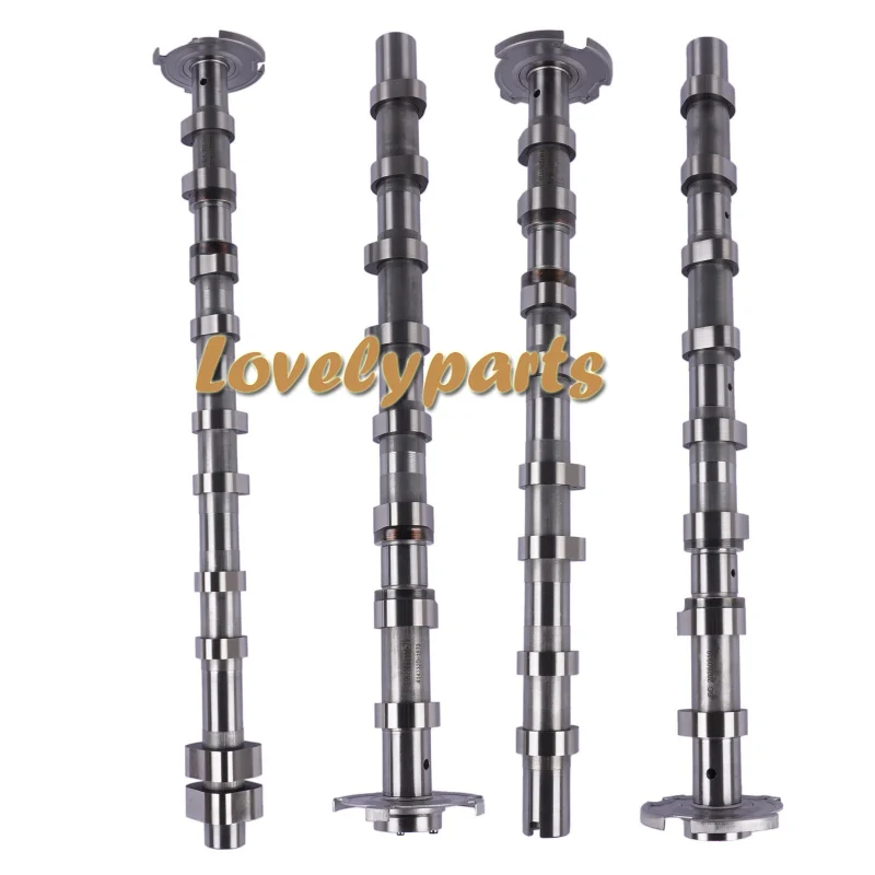 Set of 4 Camshafts for Mercedes CL550 CLS550 GL550 GLS550 SL550 4.7L 2011-2020