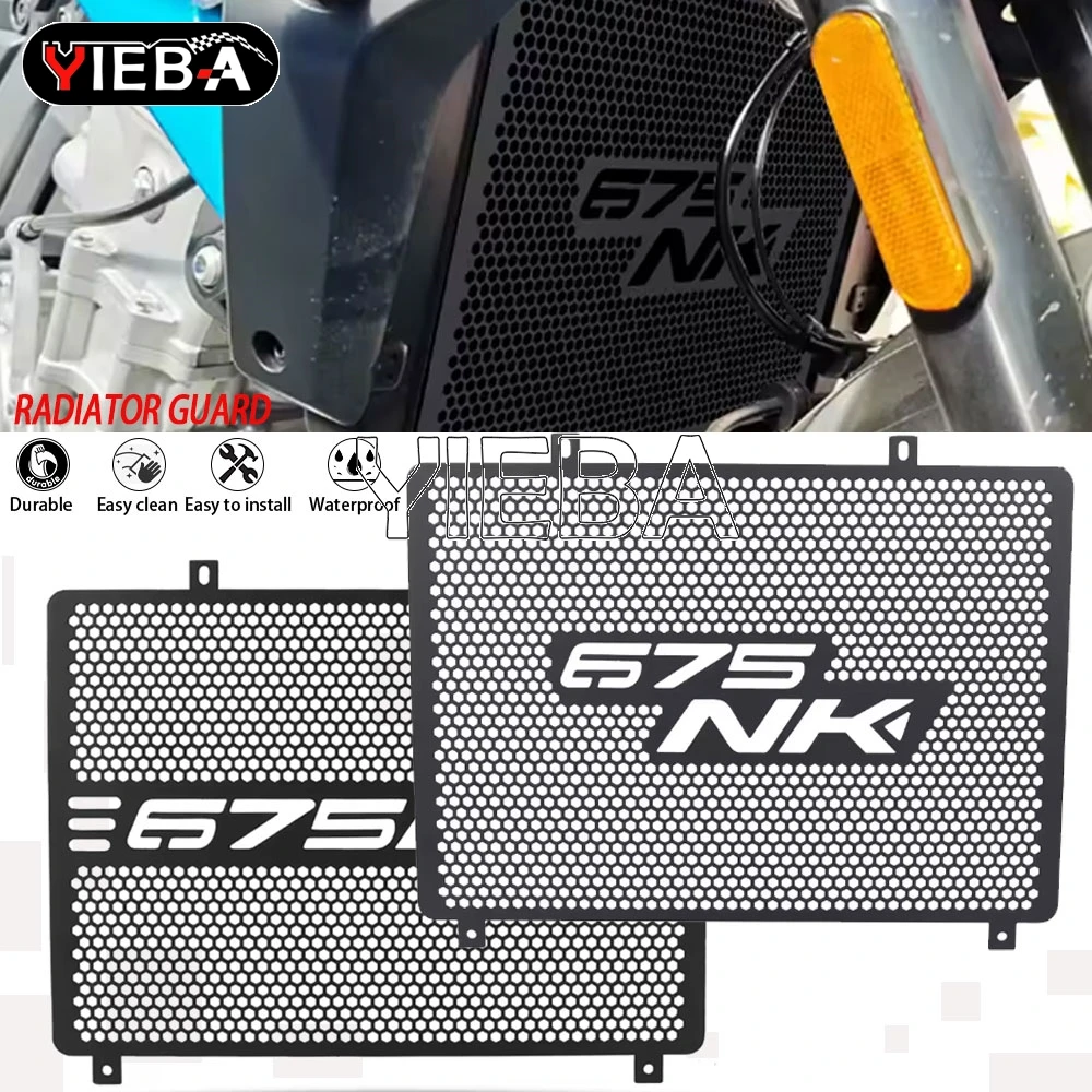 

2025 675NK Motorcycles Accessories For CFMOTO CF 675SR 675 SRR 675 NK 2024 2026 675SR-R Radiator Guard Grille Cover Protection