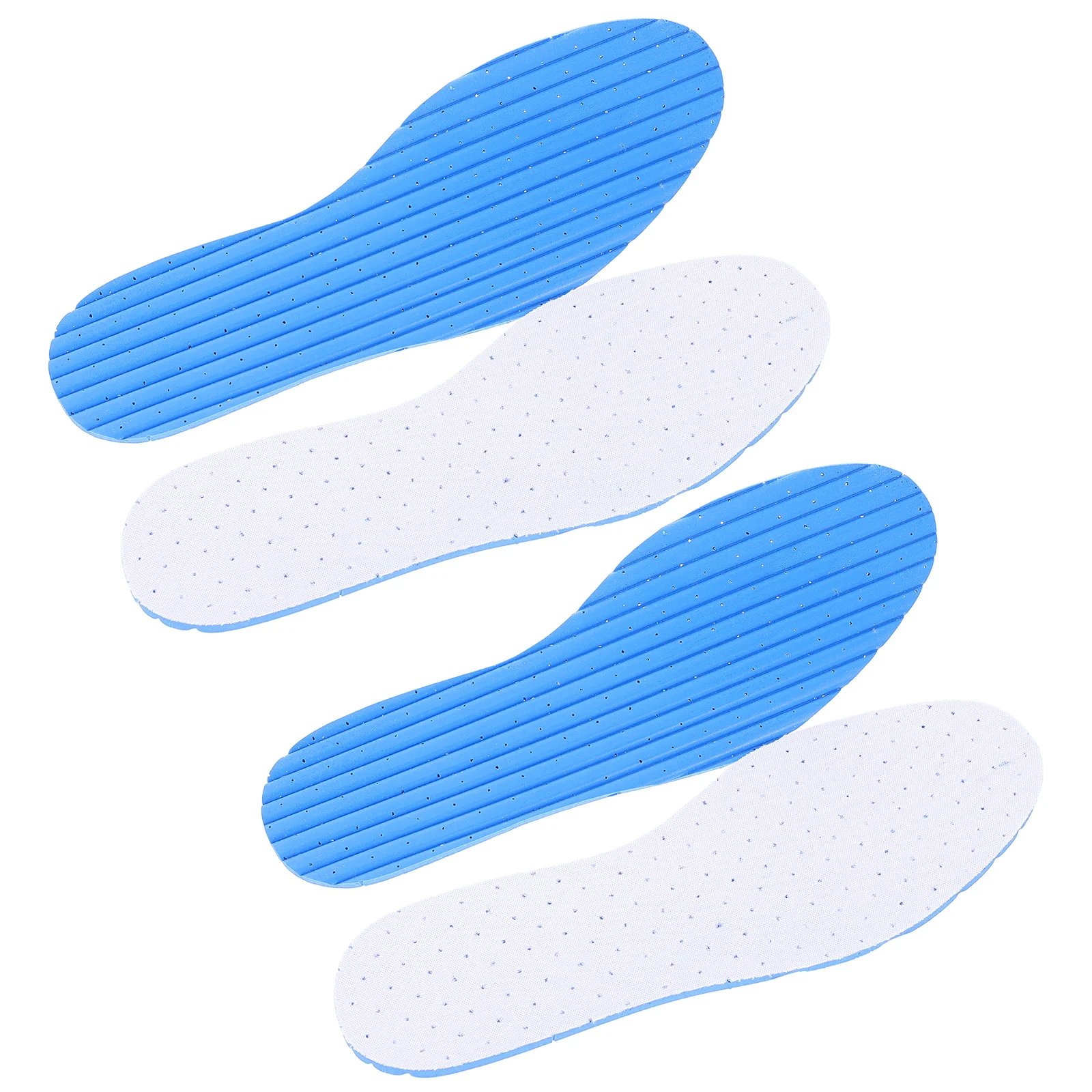 

2 Pairs Sweat-absorbing Thin Insole Portable Shoe Inserts Pads Accessory Shockproof Summer Shoes for Women Cushion Heels