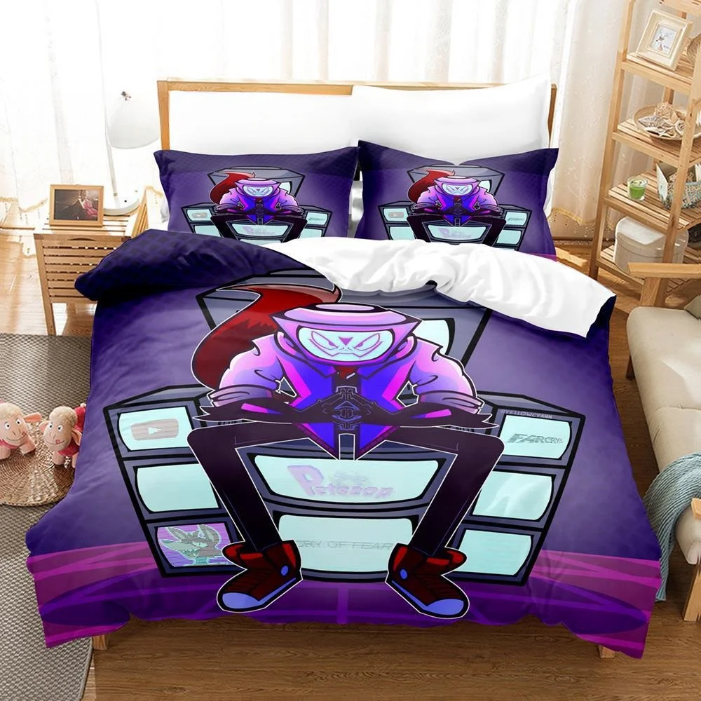 

3D Print Anime Pyrocynical Bedding Set Single Twin Full Queen King Size Bed Set Adult Kid Bedroom Duvetcover Set Home Textile
