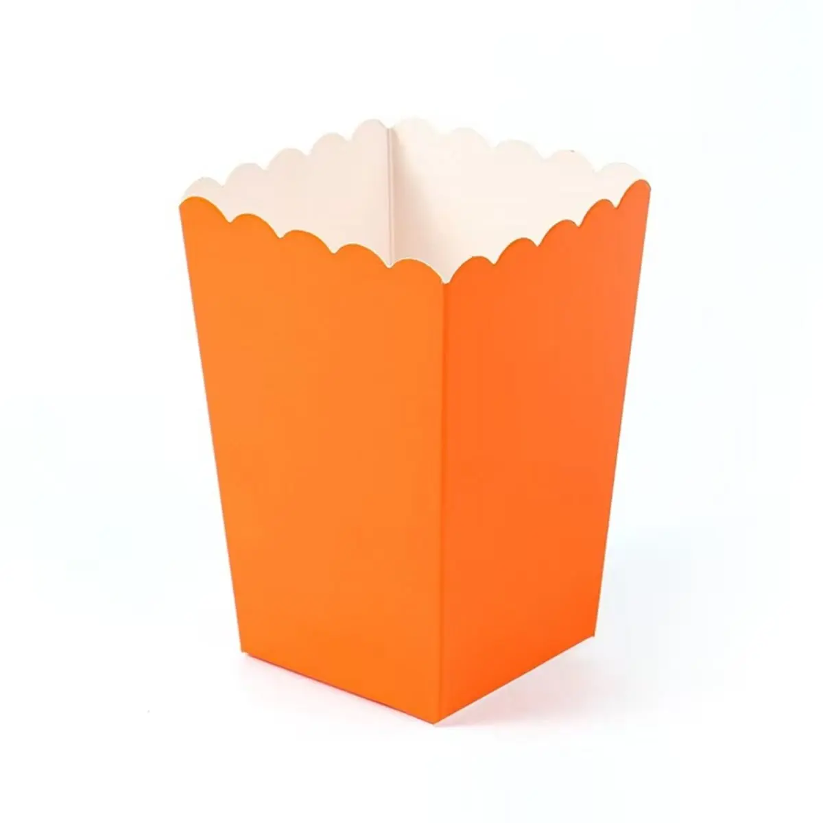 Orange Popcorn Boxes 24 Pack, 4.1