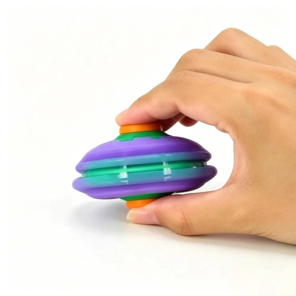Transforming Fidget Spinner Ball Press To Spin Stress Relief Toy Deformation Sensory Finger Spinner For Kids Adults Relief Gift view 6