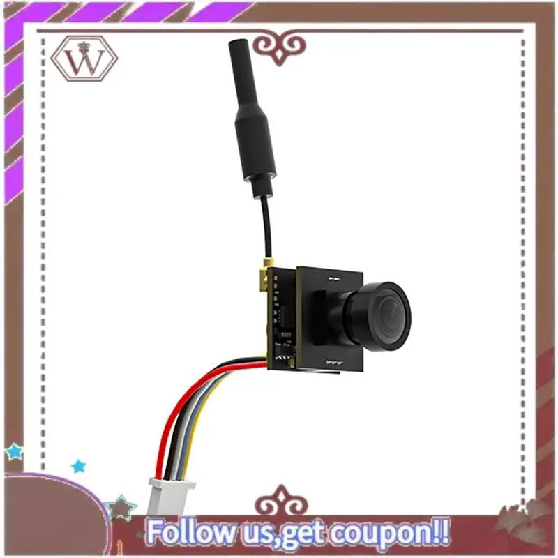 ABBG-Borg 5.8G Micro 150Mw VTX FPV Racing Video Camera FPV Video Transmitter FPV Camera Forfpv Racing Drone RC Car