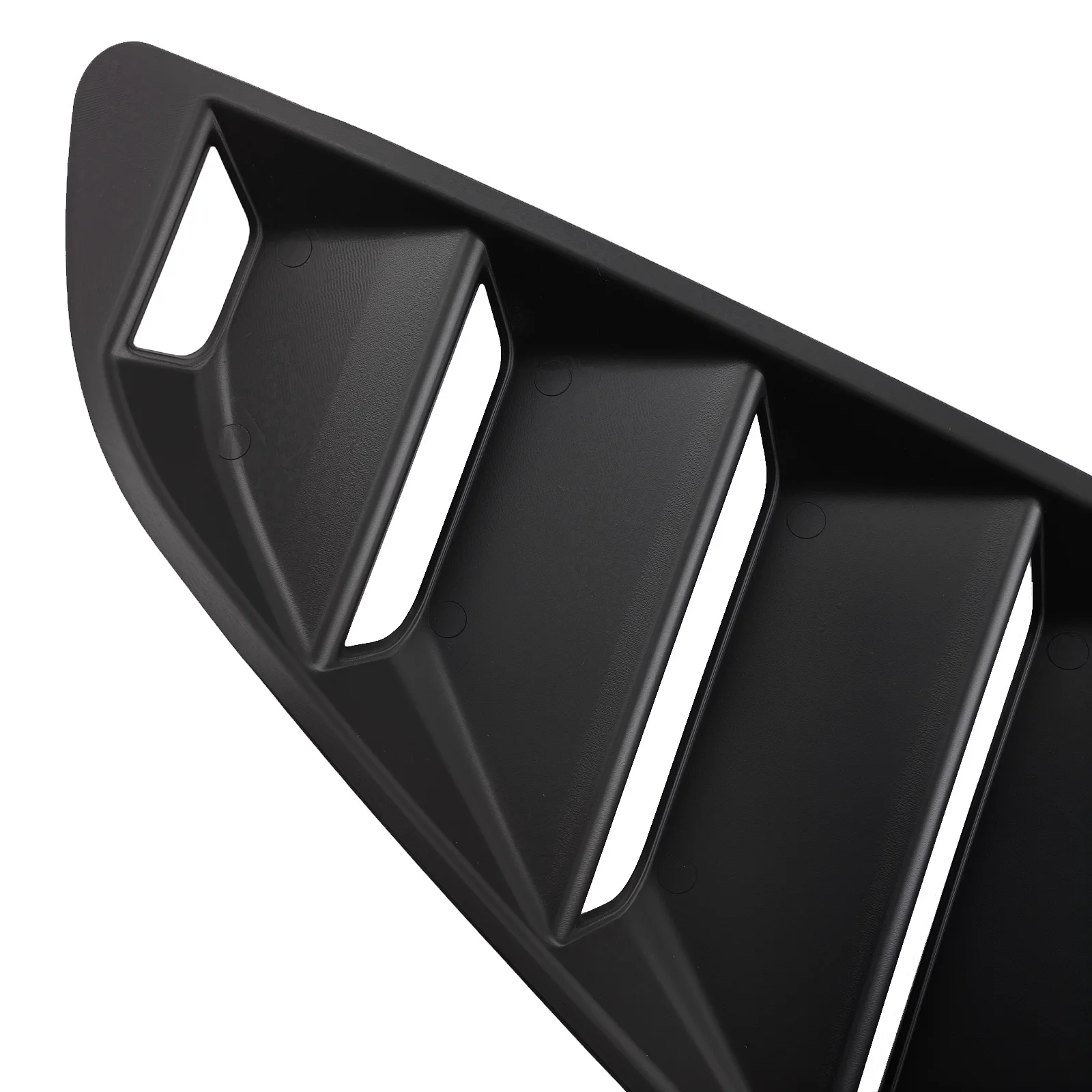 

Gloss Black Side Window Louvers for Ford Mustang 2015-2020 ABS Plastic 2PC