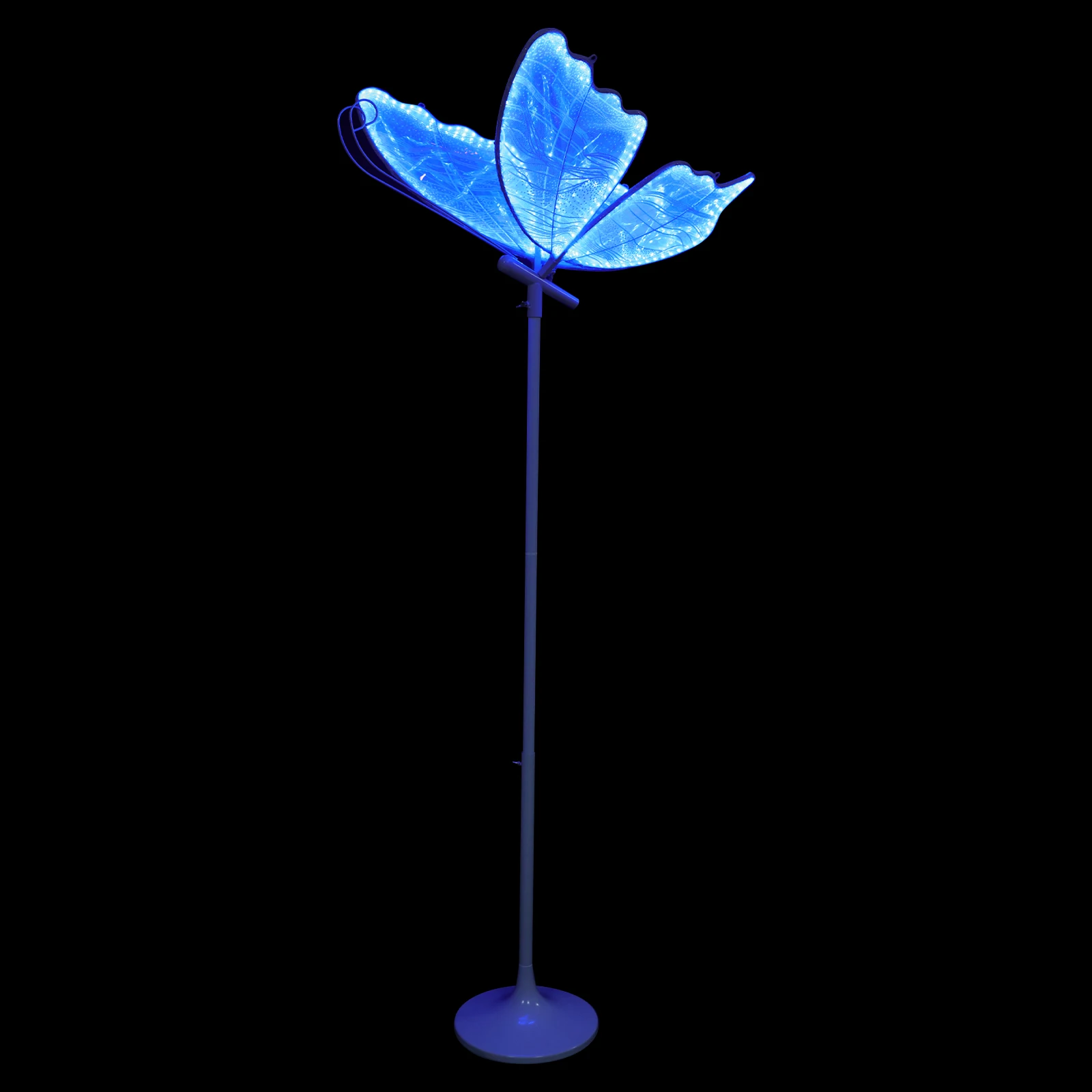 Butterfly Floor Lamp Wedding Colorful Butterfly Decoration Path Lights 60cm 2PCS LED Ambient Light