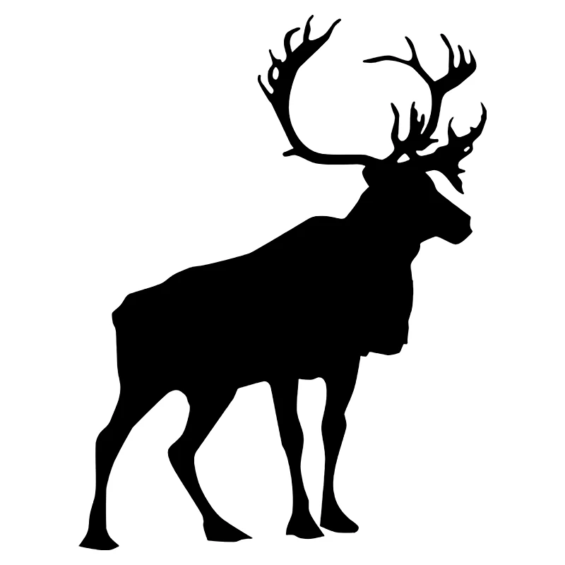 Die-Cut Vinyl Decal Deer Buck Car Sticker Waterproof Auto Decors on Carbody Bumper Rear Window Laptop Choose Size 41334#