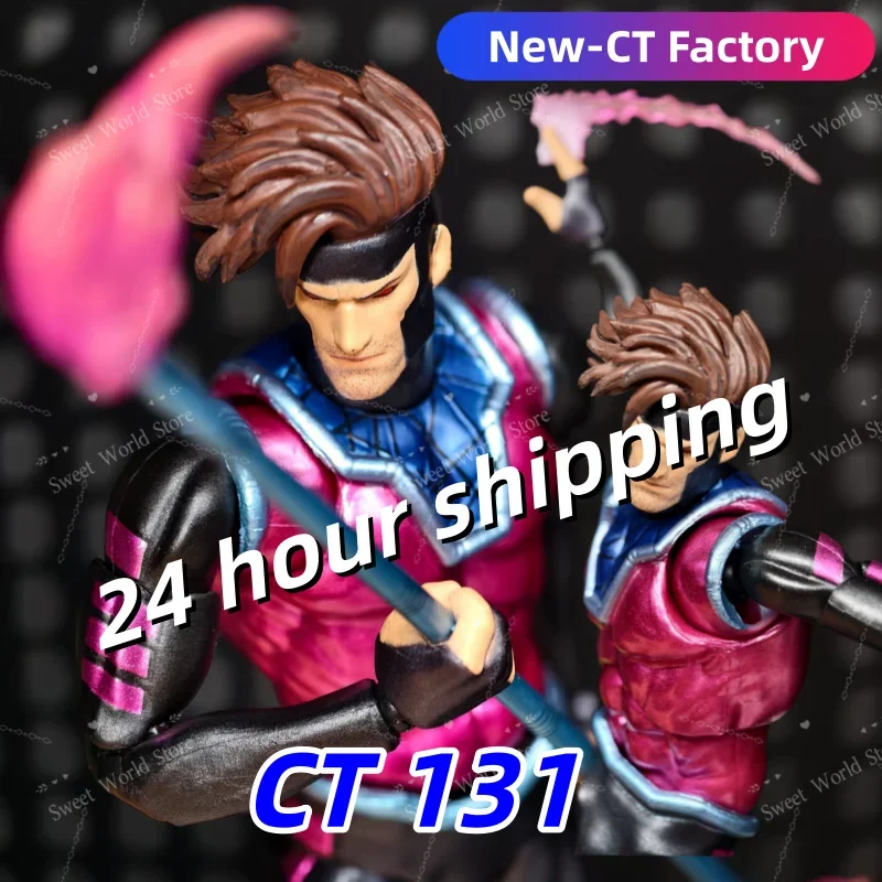 

HOT IN Stock Original Ct Toys Gambit Mafex 131 – X-Men Wolverine SHF Anime Action Figure – Customized Gift for Kids & Collectors