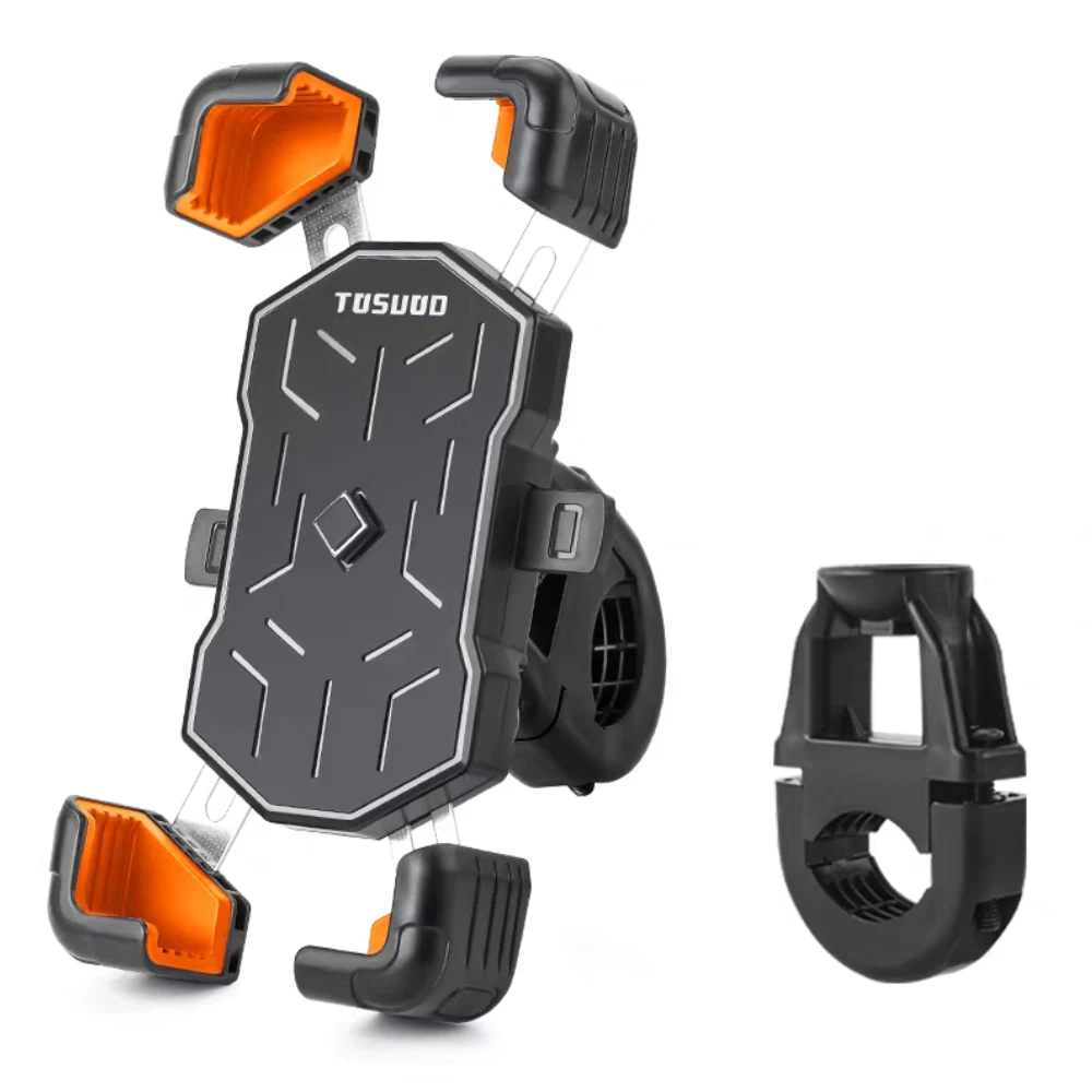 AliExpress TOSUOD Bike Phone Mount 360° Rotatable Phone Holder For Mountain Bike Moto Motorcycle Stand Bracket Non-slip Cycling