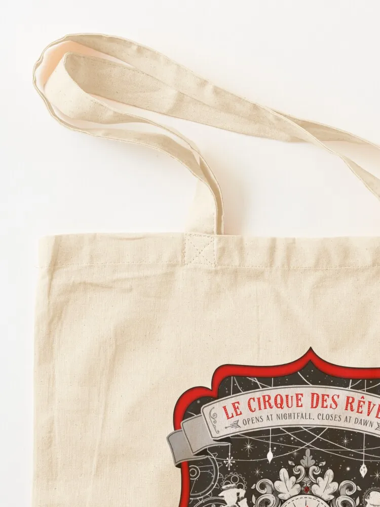 The Night Circus Tote Bag Women's beach bags handbag custom canvas bag large size bags
