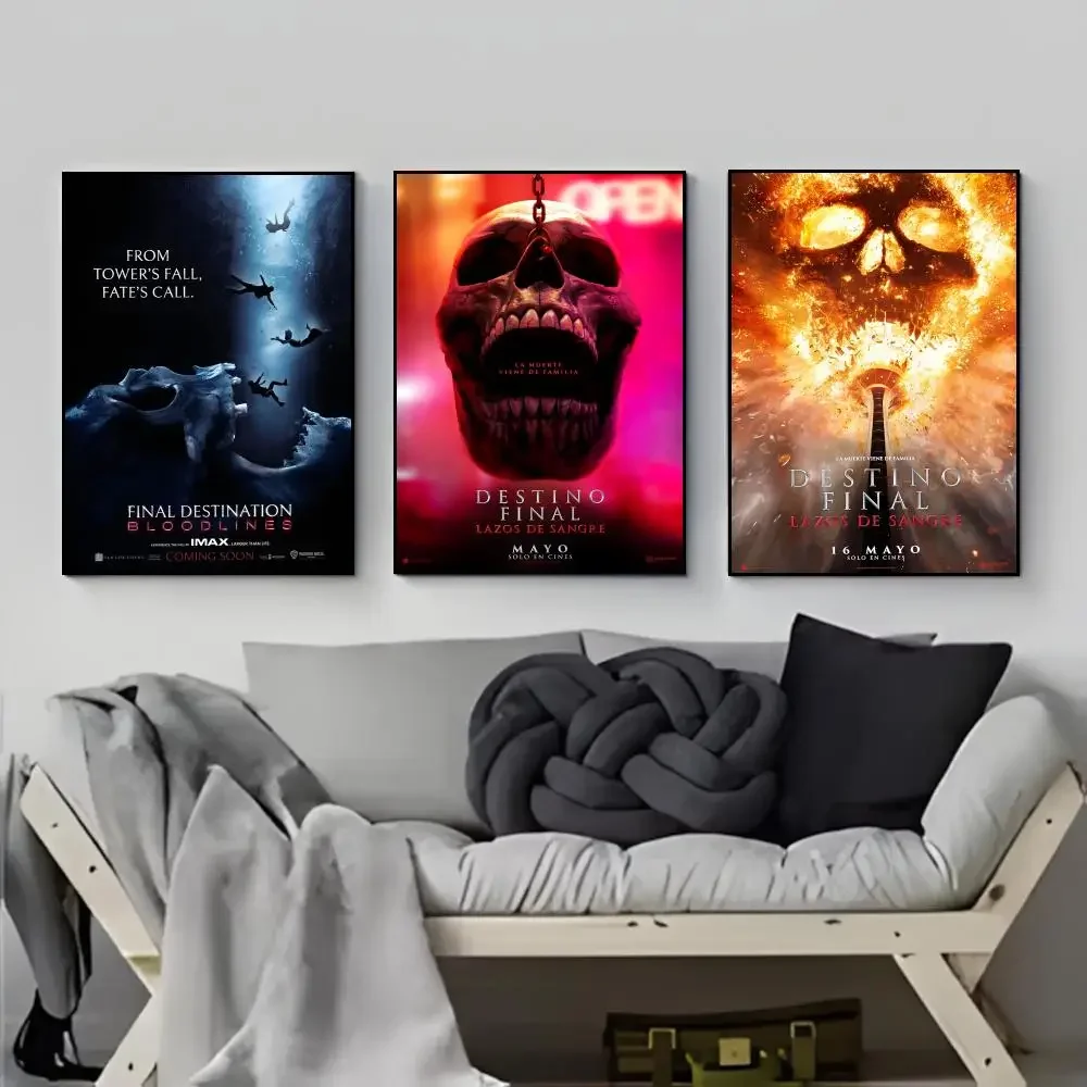 Suspenseful Horror Movie F-Final Destination Bloodlines Poster Poster HD  Waterproof Wall Sticker Bar Living Room Decor Gift