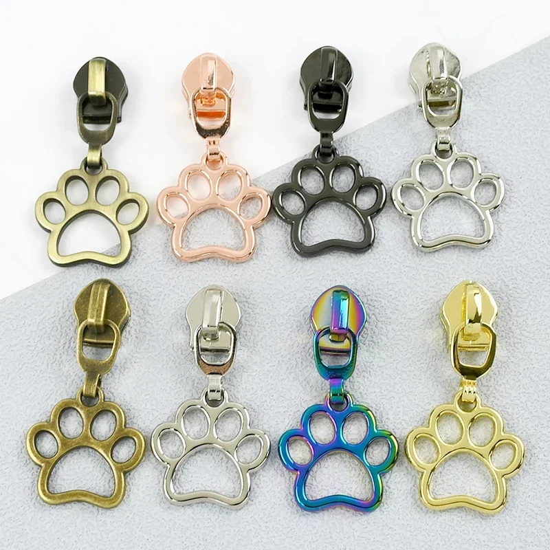 

5/10/20Pcs Zippers Slider for Nylon Zip Repair Kits Bag 5# Closure Zipper Cursor Clothes Decoration Zips Pull Sewing Accessories