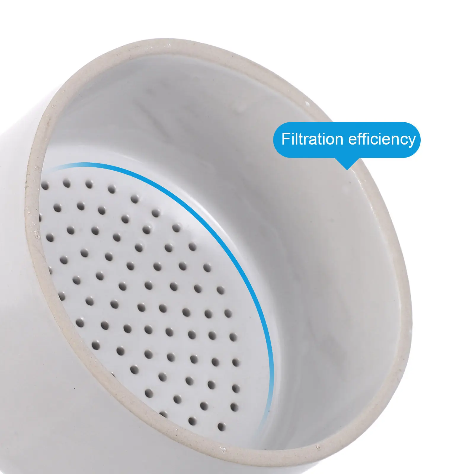 Porcelain Buchner Filter Funnel Laboratory Filtration 120Ml Chemical Lab Ceramic Funnel Sand Oil Jam Food Bottle Filling