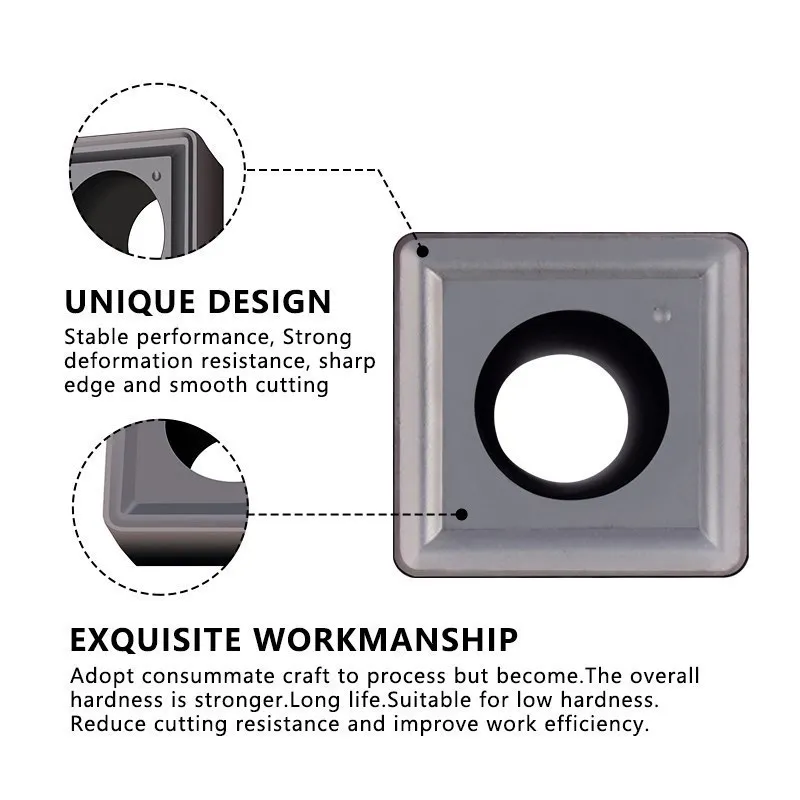 Drill Bit Carbide Insert SPMG CNC Lathe Turning Blade SPMG0110408  SPMG050204 SPMG060204 SPMG07T0308 SPMG090408 Cutting Tool