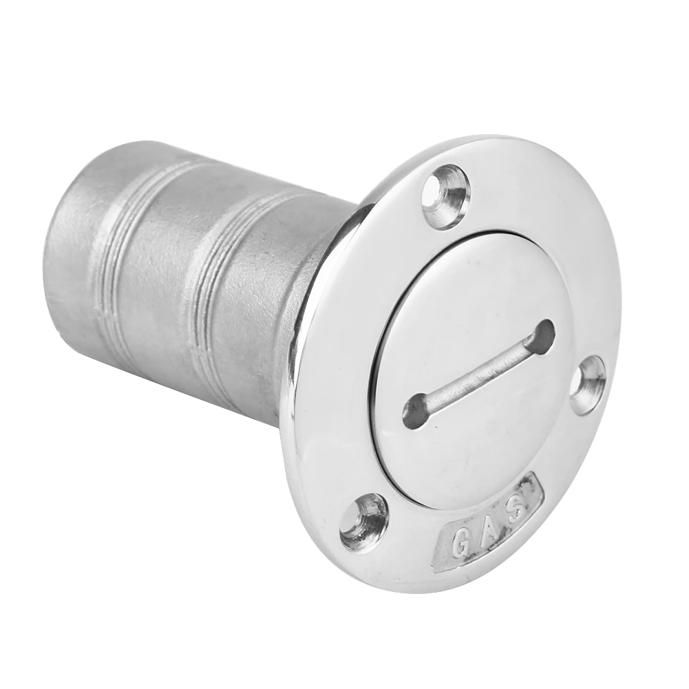 Deck Filler Gas   316 Stainless Steel Wear Resistant Silver Sturdy Rust Proof with Key for  for Boat for Trucks