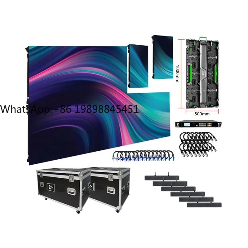 

P4.81 светодиодный экран для внутренней и наружной рекламы, коммерческая вывеска, панель для аренды, сборка большой сцены