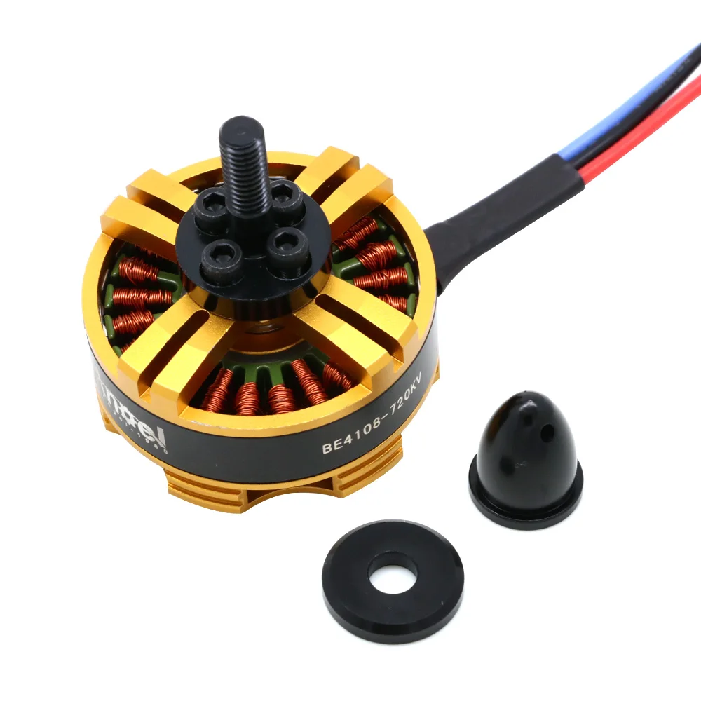 Hobe4108 380kv 580kv 720kvブラシレスモーター (rcマルチ軸用),外部回転ブラシレスモーター,高速モーター