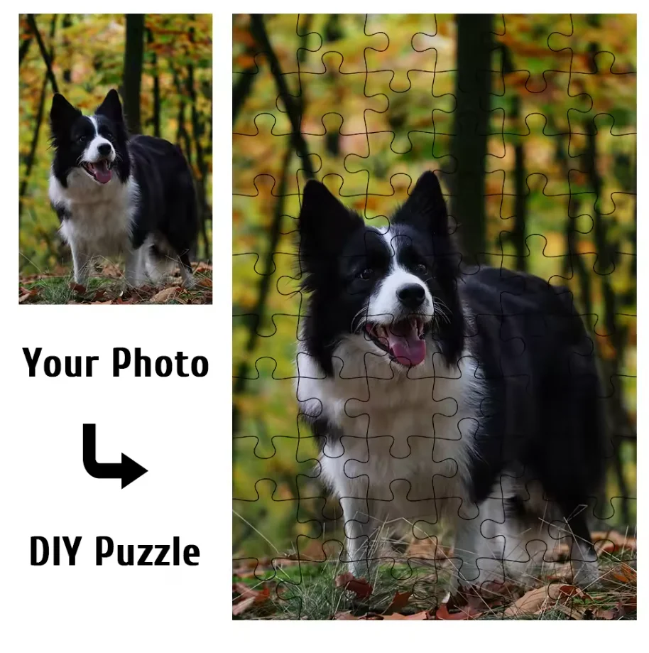 Custom HD Print Photo Paper Jigsaw Puzzle 500/1000/1200/2000PCS Brain Exercise Stress Reducing Indoor Game for Adult Collectors